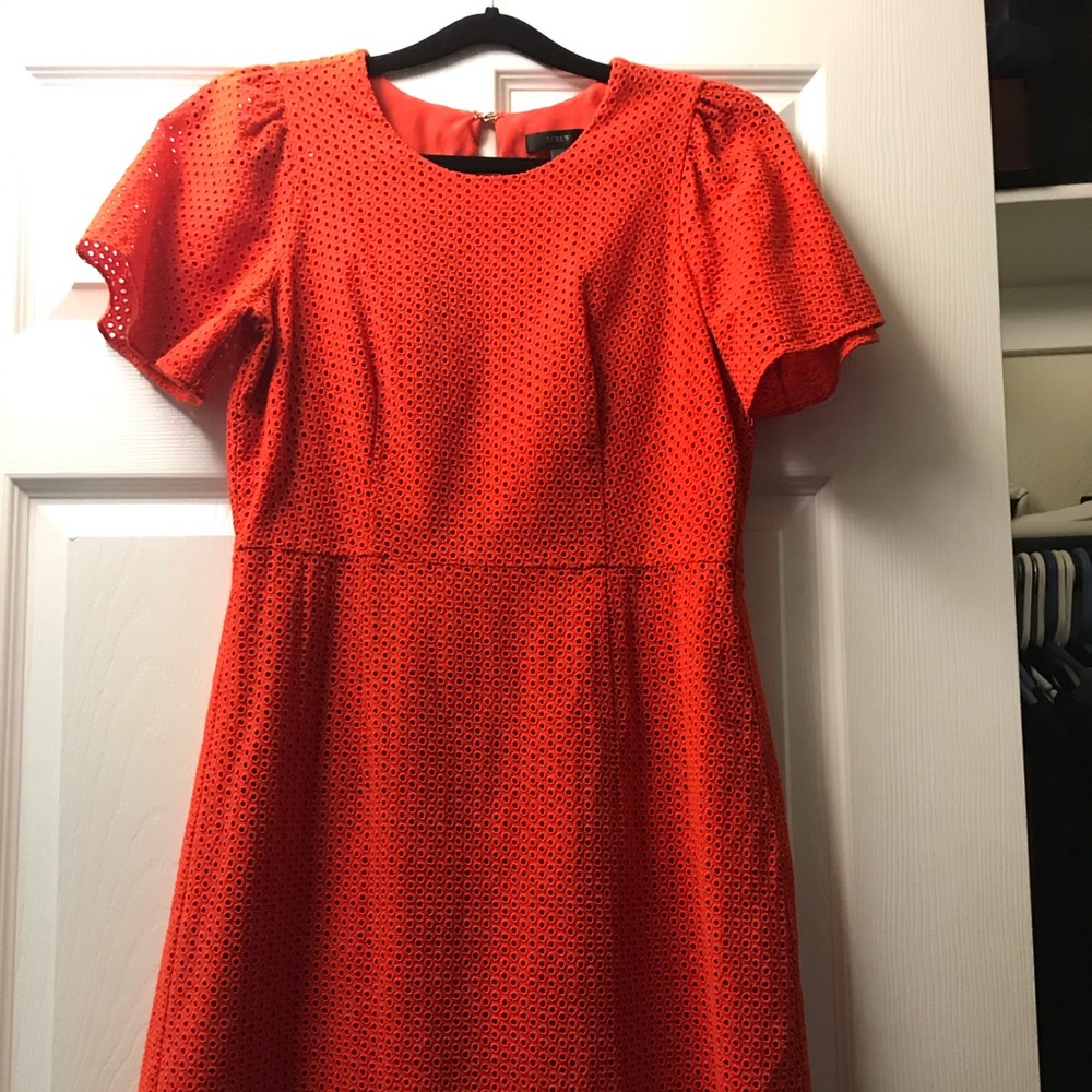 J Crew eyelet dress